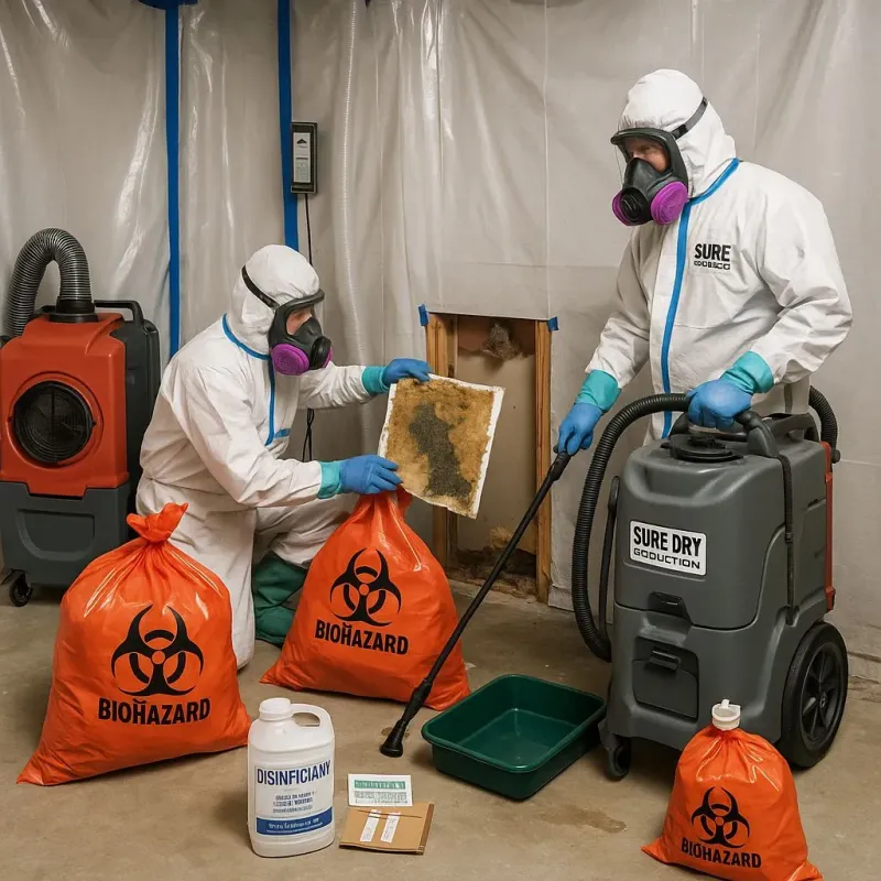 Contaminated Water Handling Protocols process in Groveton, VA