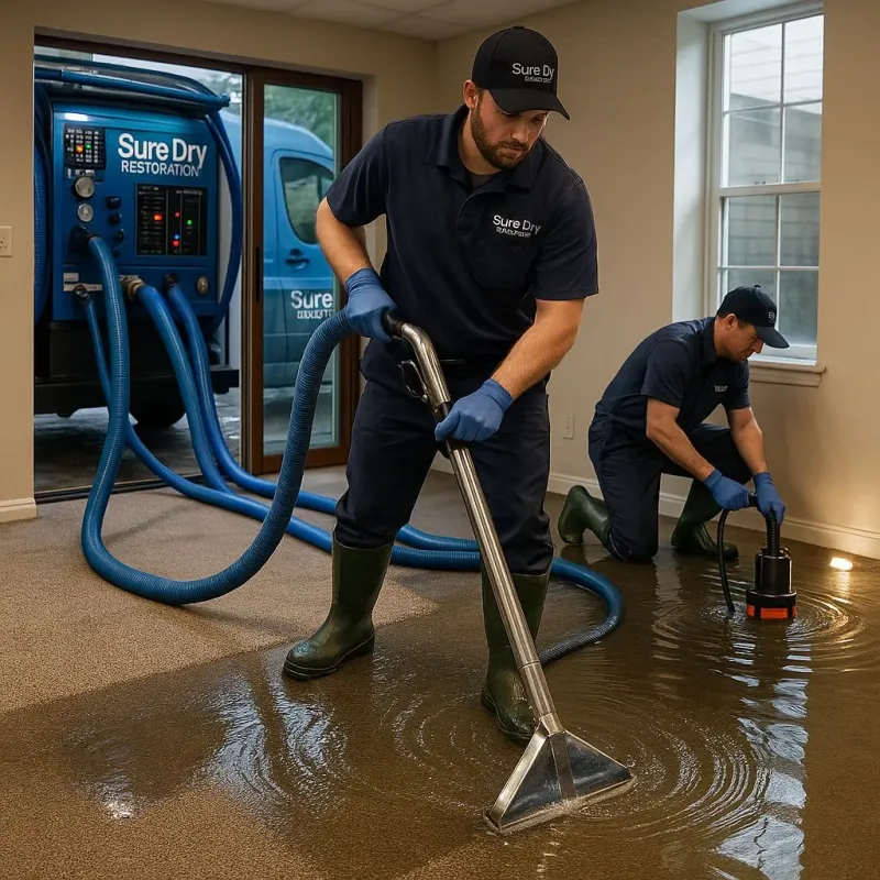 Water Extraction and Removal process in Groveton, VA